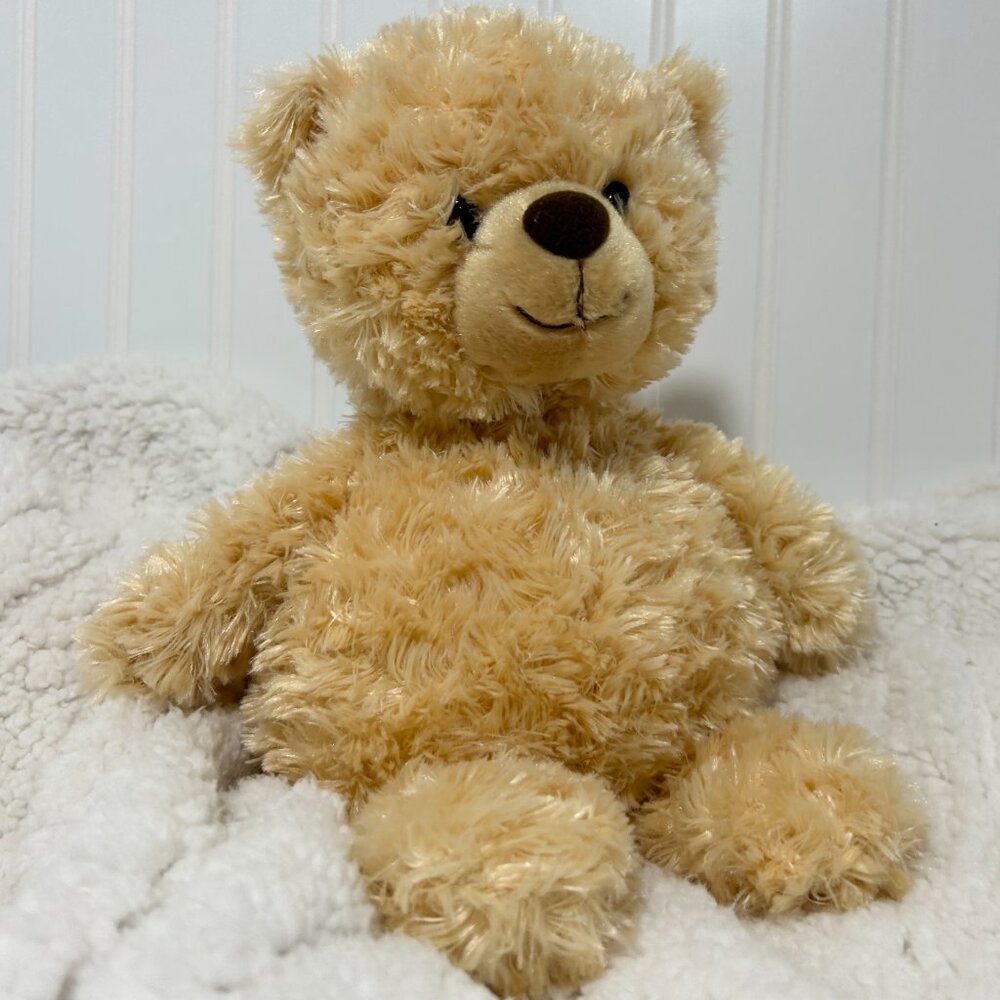 Aurora Plush Teddy Bear – Soft Golden Brown Cuddly Friend 14inch